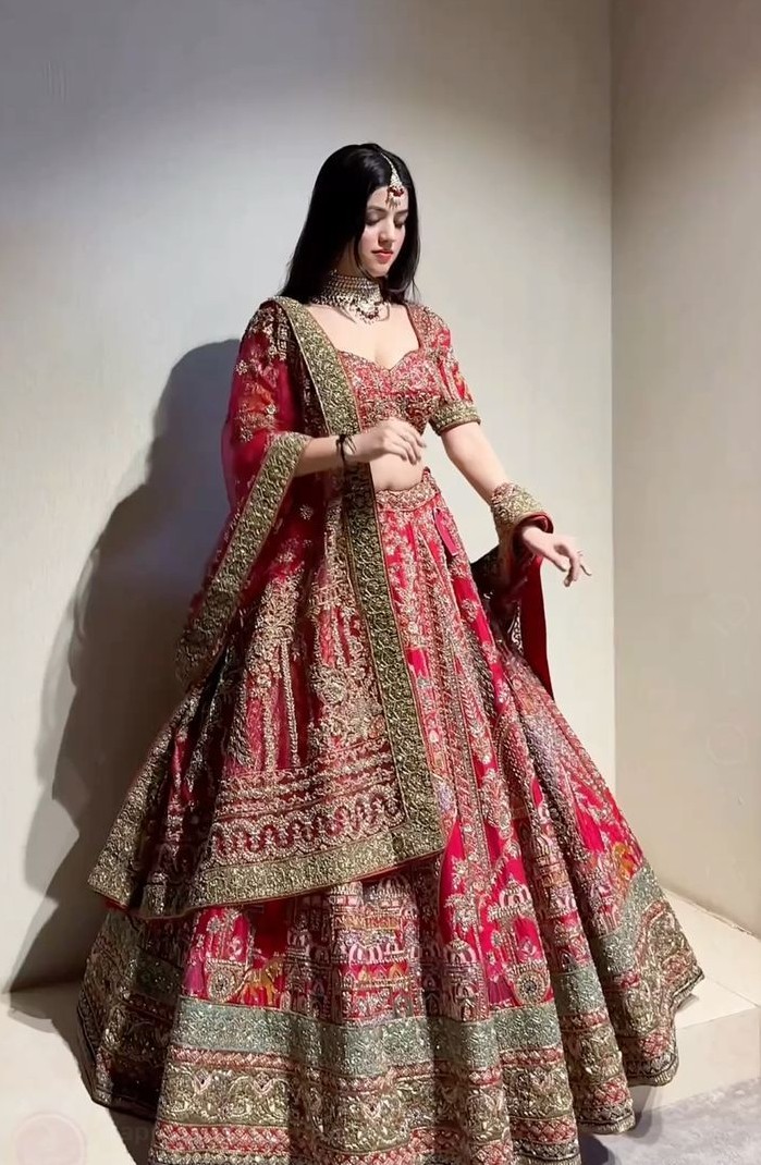 Bridal lehenga